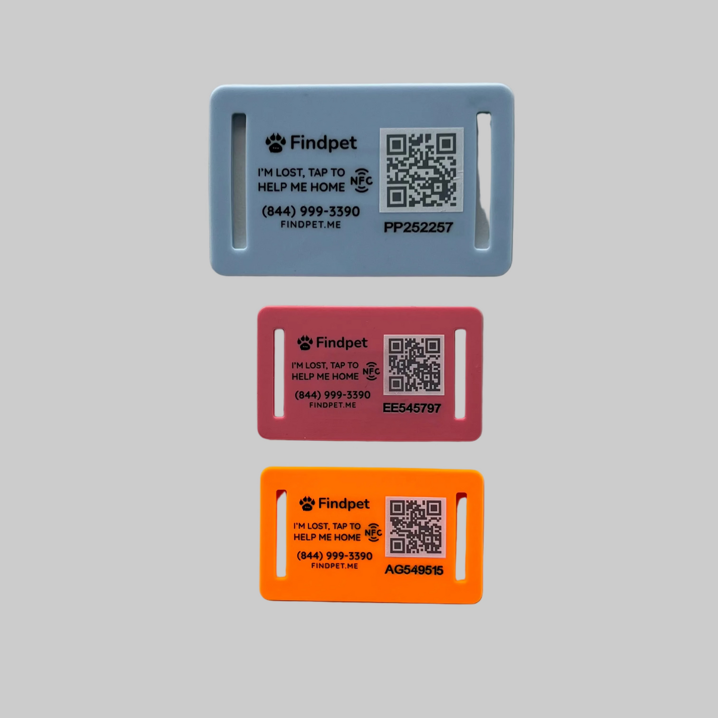 Findpet Silicone Tags