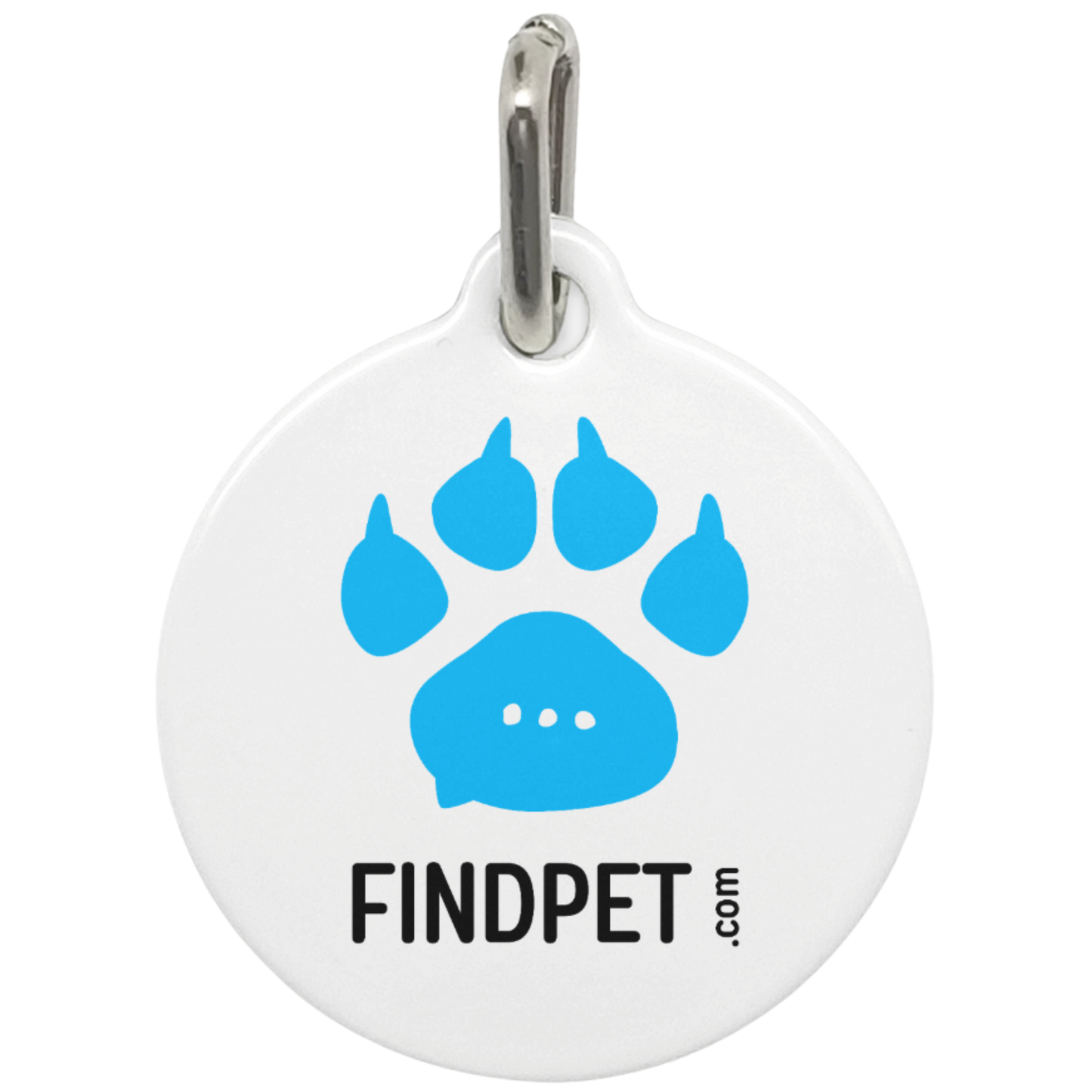 Findpet tag with QR code and pet passport (Original)